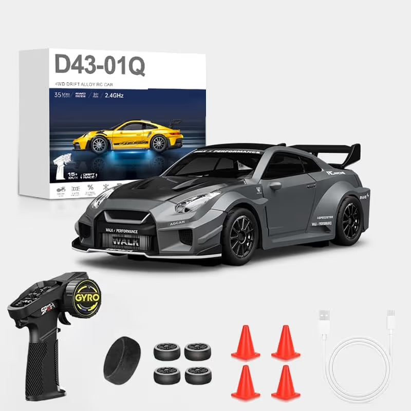 Mini Coche de Drift 1:43